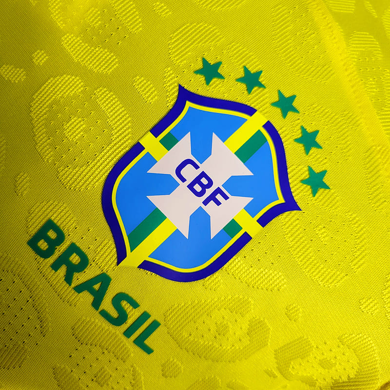 Camisa Brasil I 2022 Jogador (Sob encomenda)