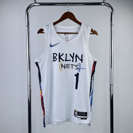 Regata Brooklyn Nets NBA 2023 City Edition Swingman Masculina (Sob encomenda)