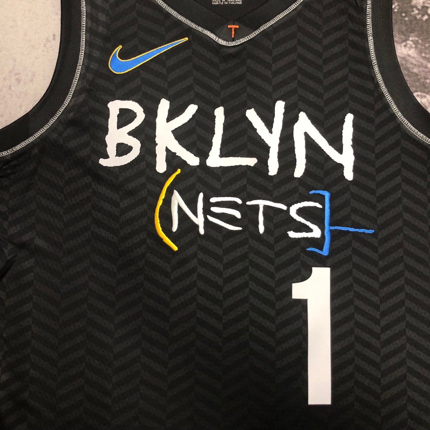 Regata Brooklyn Nets NBA 2021 City Edition Swingman Masculina (Sob encomenda)