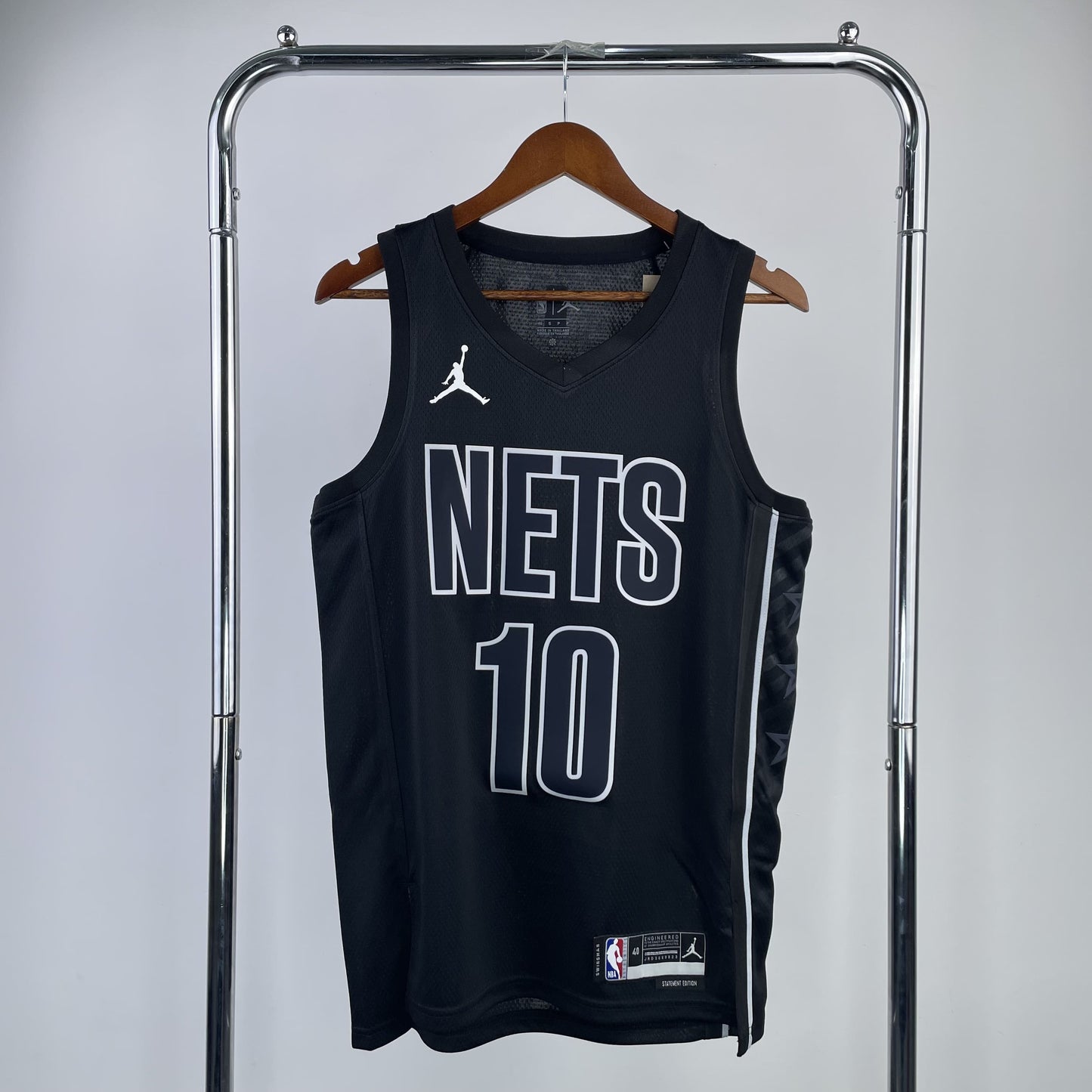 Regata Brooklyn Nets NBA 2023 Statement Edition Swingman Masculina (Sob encomenda)