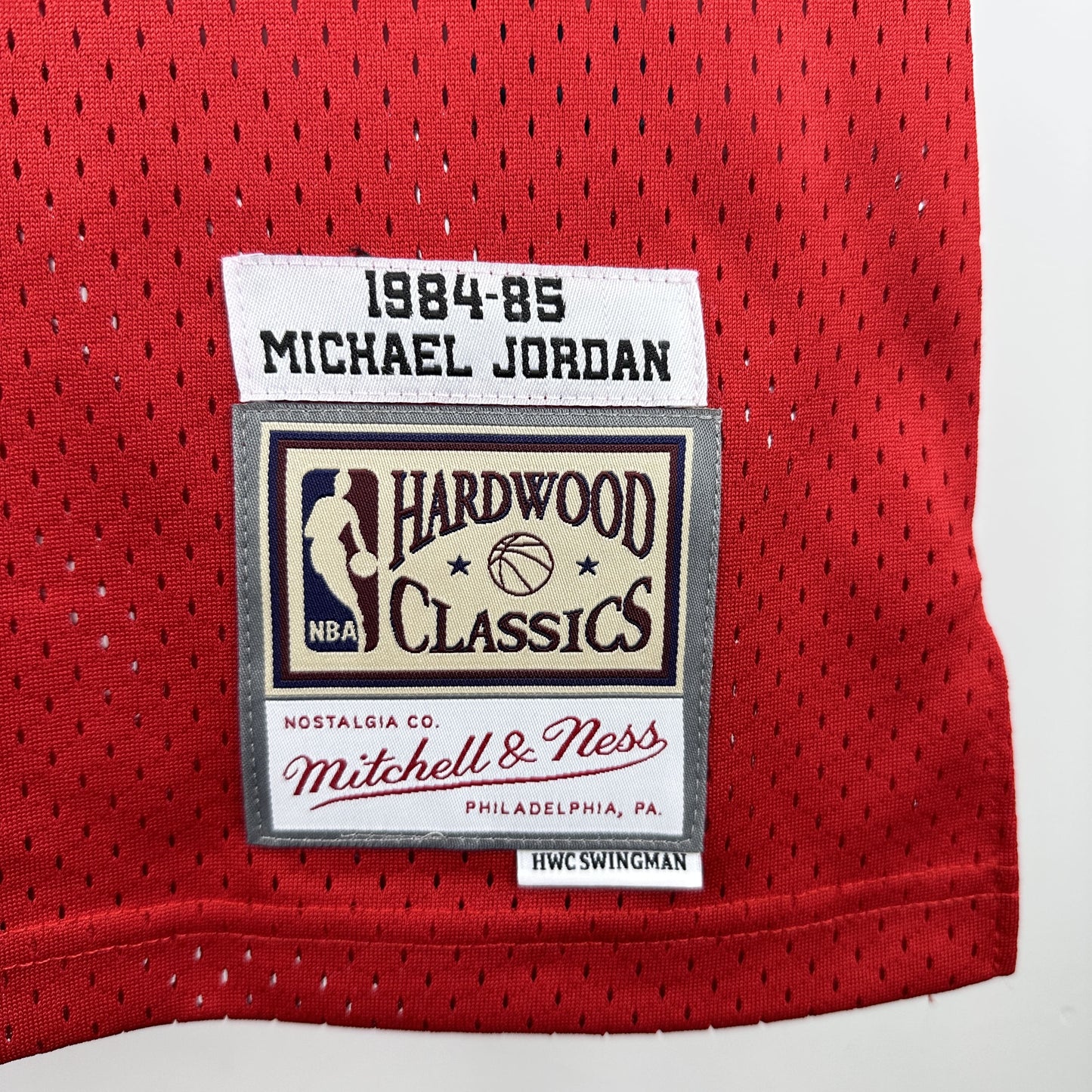 Regata Chicago Bulls NBA 1984 Mitchell And Ness Hardwood Classics Masculina (Sob encomenda)