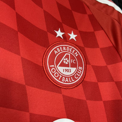 Camisa Aberdeen I 24/25 Torcedor (Sob encomenda)