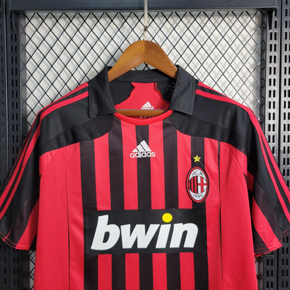 Camisa Milan I 07/08 Retrô (Sob encomenda)