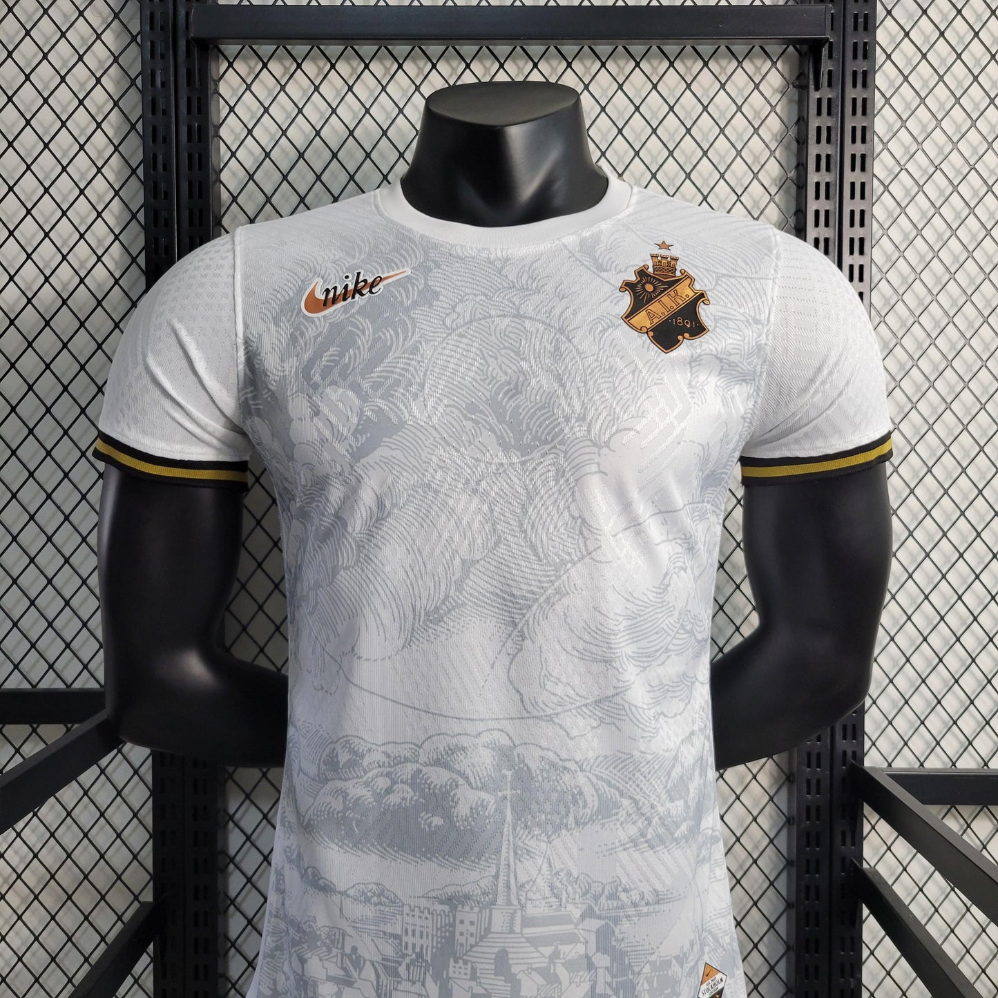 Camisa AIK Stockholm 'Anniversary 132th' 23/24 Jogador (Sob encomenda)