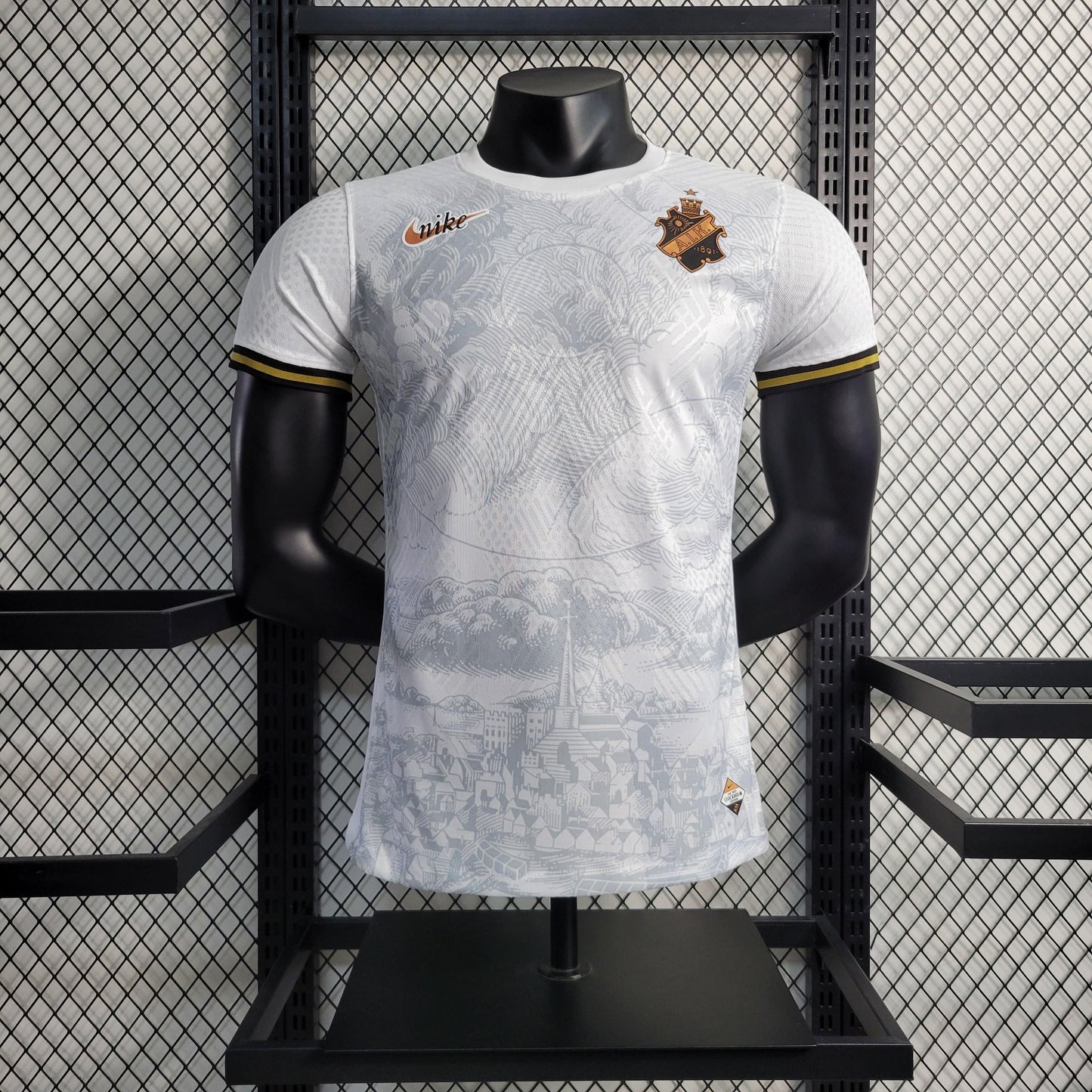 Camisa AIK Stockholm 'Anniversary 132th' 23/24 Jogador (Sob encomenda)