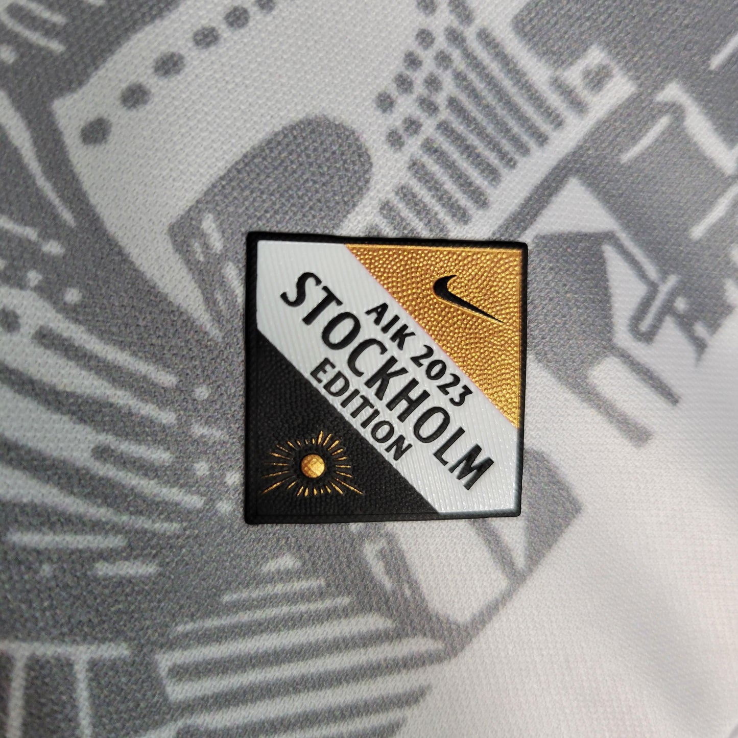 Camisa AIK Stockholm 'Anniversary 132th' 23/24 Torcedor (Sob encomenda)