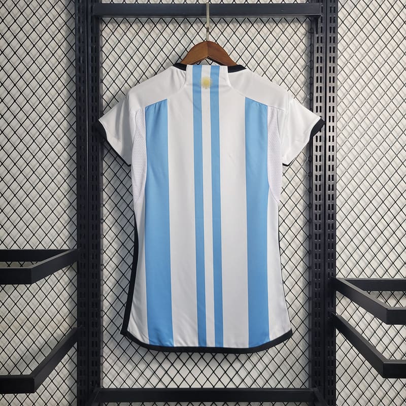 Camisa Argentina I 2022 Feminina (Sob encomenda)