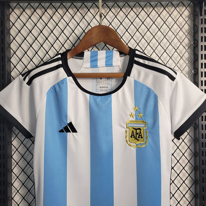 Camisa Argentina I 2022 Feminina (Sob encomenda)