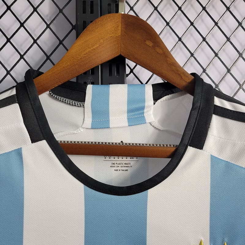 Camisa Argentina I 2022 Torcedor (Sob encomenda)