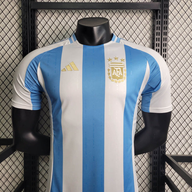 Camisa Argentina I 2024 Jogador (Sob encomenda)