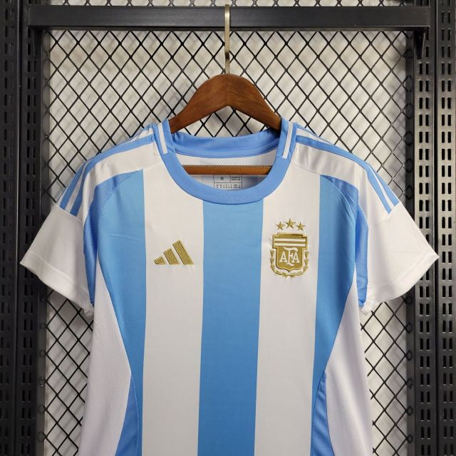 Camisa Argentina I 2024 Feminina (Sob encomenda)