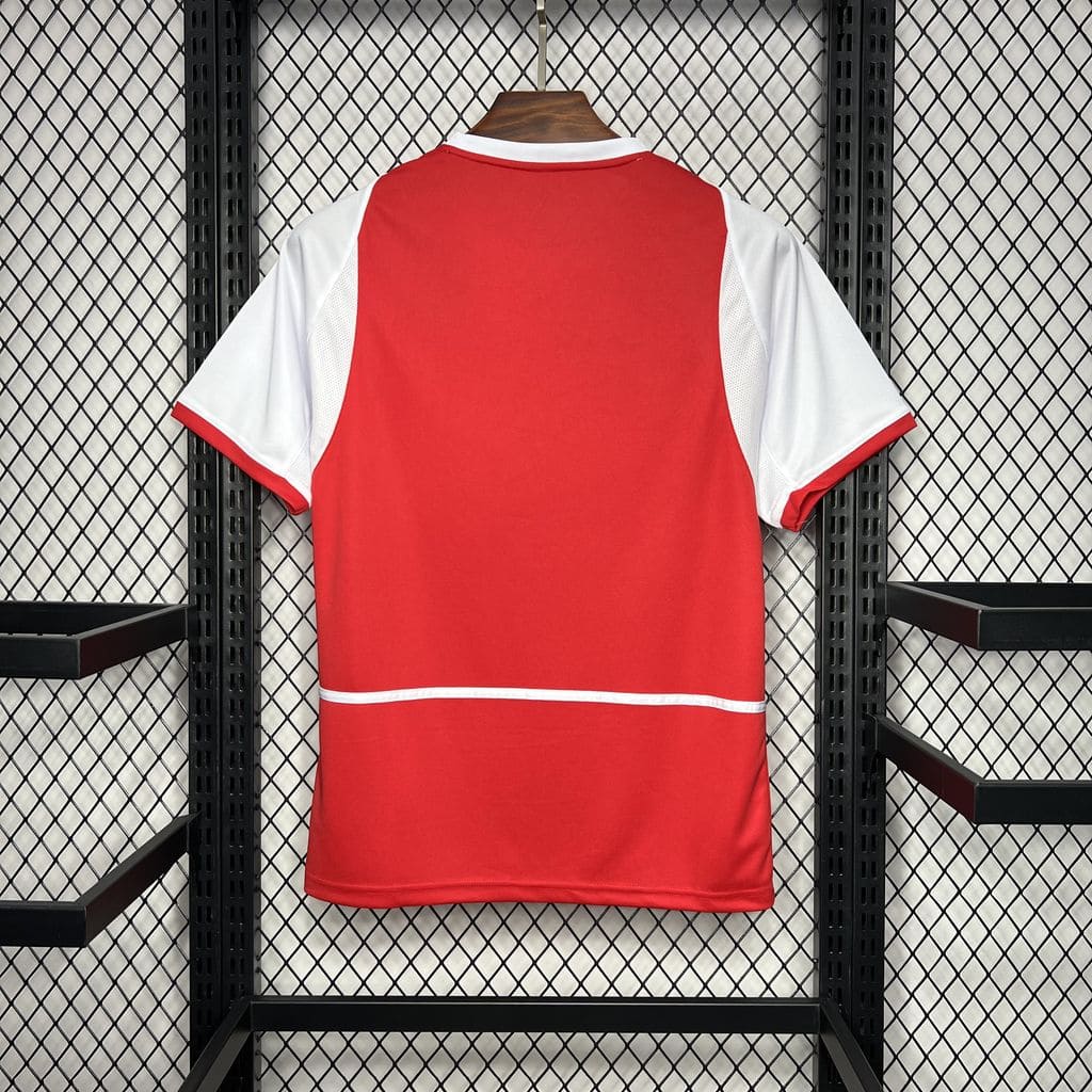 Camisa Arsenal I 02/04 Retrô (Sob encomenda)