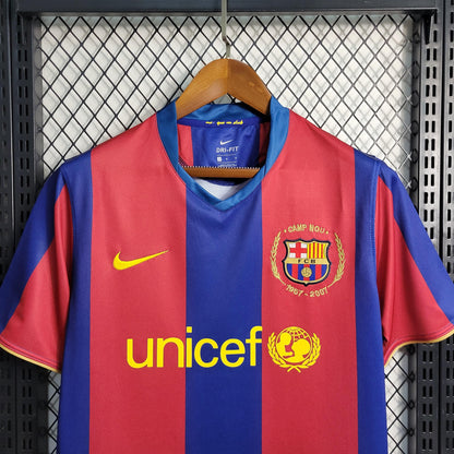 Camisa Barcelona I 07/08 Retrô (Sob encomenda)