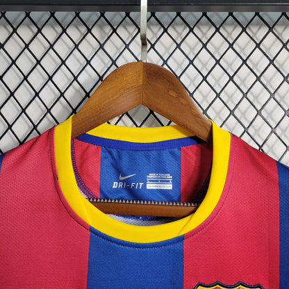 Camisa Barcelona I 10/11 Retrô (Sob encomenda)