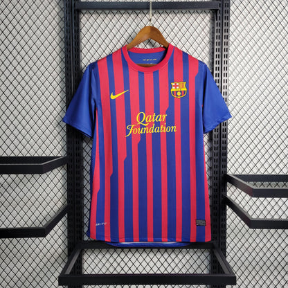 Camisa Barcelona I 11/12 Retrô (Sob encomenda)