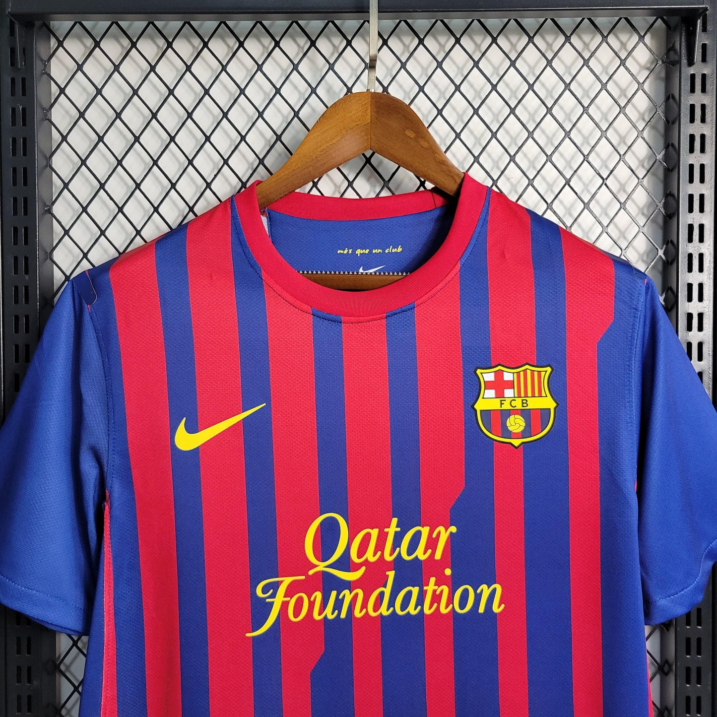 Camisa Barcelona I 11/12 Retrô (Sob encomenda)