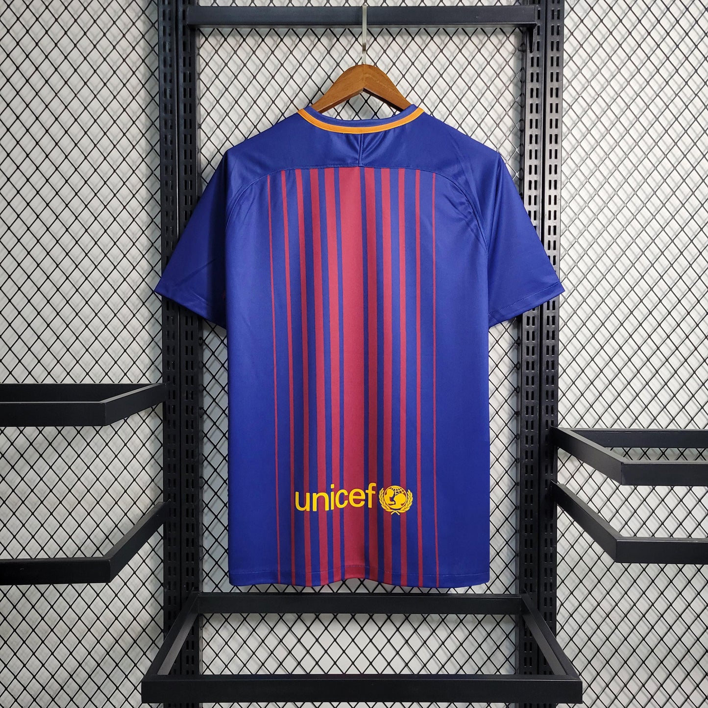 Camisa Barcelona I 17/18 Retrô (Sob encomenda)