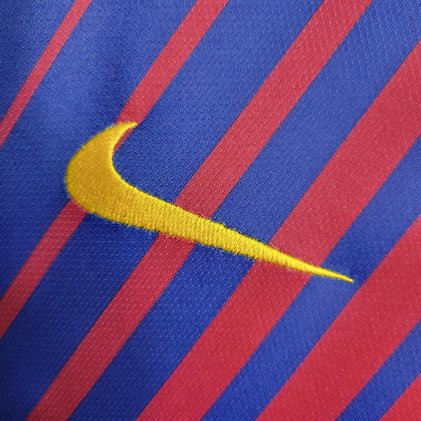 Camisa Barcelona I 17/18 Retrô (Sob encomenda)