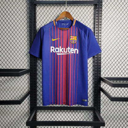 Camisa Barcelona I 17/18 Retrô (Sob encomenda)