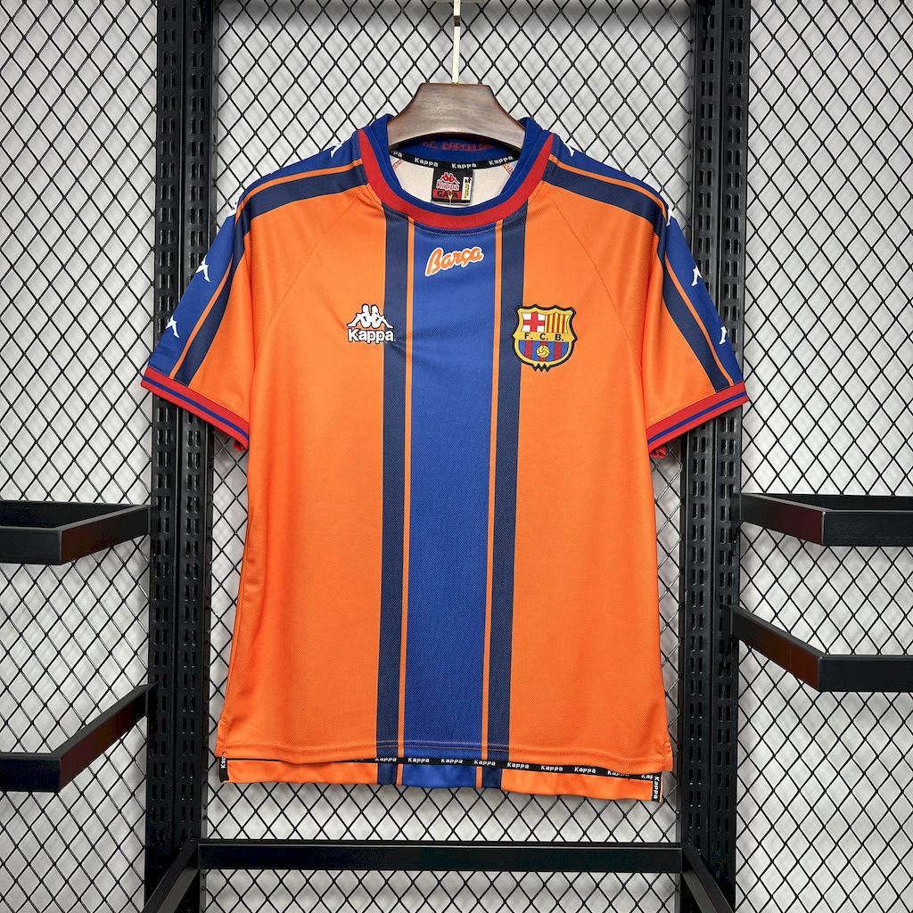 Camisa Barcelona II 97/98 Retrô (Sob encomenda)