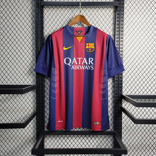 Camisa Barcelona I 14/15 Retrô (Sob encomenda)