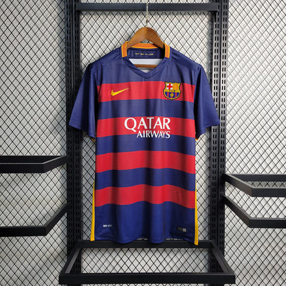 Camisa Barcelona I 15/16 Retrô (Sob encomenda)