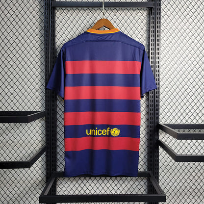 Camisa Barcelona I 15/16 Retrô (Sob encomenda)