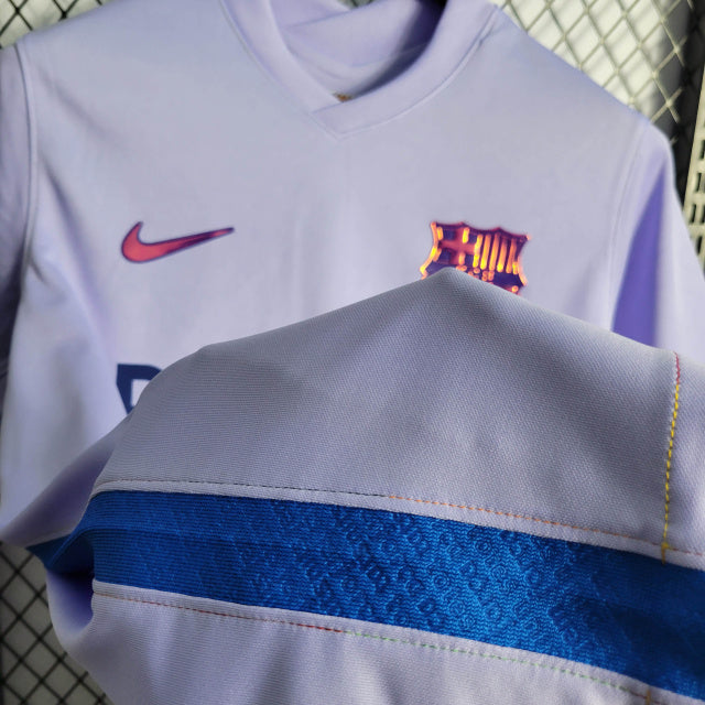 Camisa Barcelona II 21/22 Retrô (Sob encomenda)