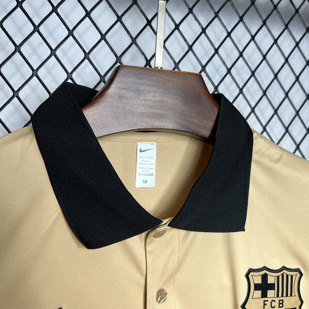 Camisa Polo Barcelona Treino 24/25 Torcedor (Sob encomenda)