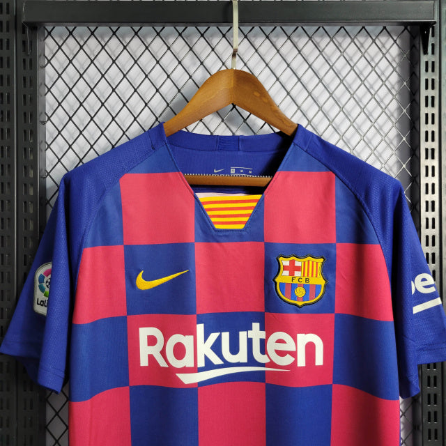 Camisa Barcelona I 19/20 Retrô (Sob encomenda)