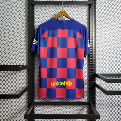 Camisa Barcelona I 19/20 Retrô (Sob encomenda)