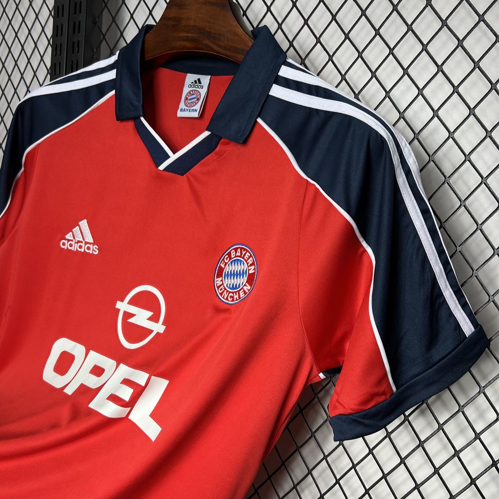 Camisa Bayern de Munique I 00/01 Retrô (Sob encomenda)