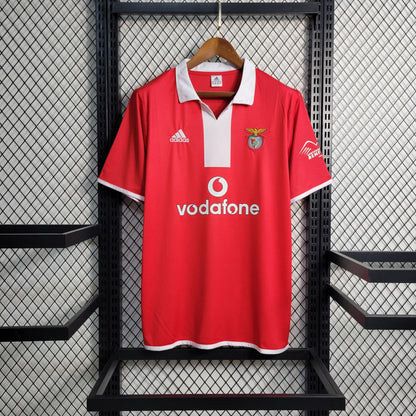 Camisa Benfica I 04/05 Retrô (Sob encomenda)