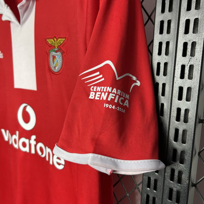 Camisa Benfica I 04/05 Retrô (Sob encomenda)