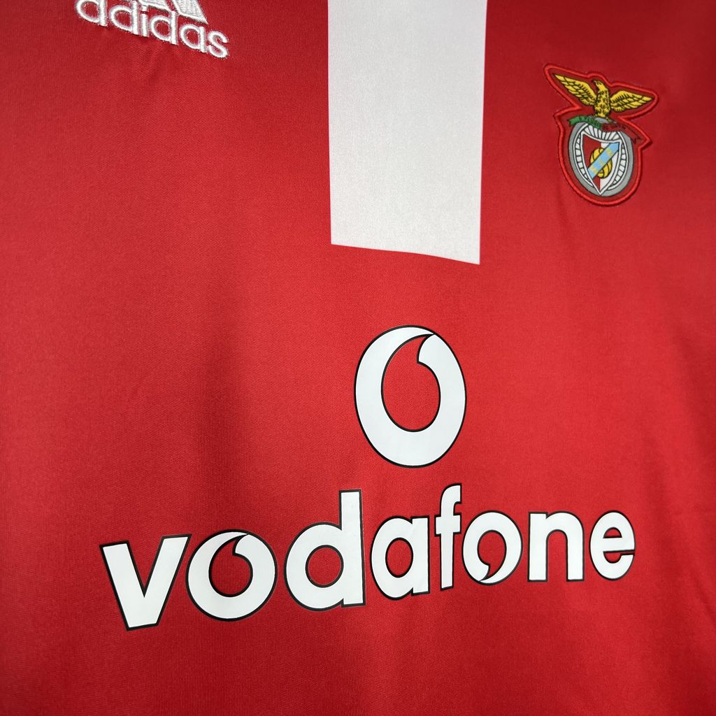 Camisa Benfica I 04/05 Retrô (Sob encomenda)