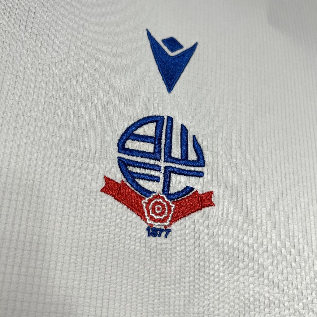 Camisa Bolton Wanderers I 24/25 Torcedor (Sob encomenda)