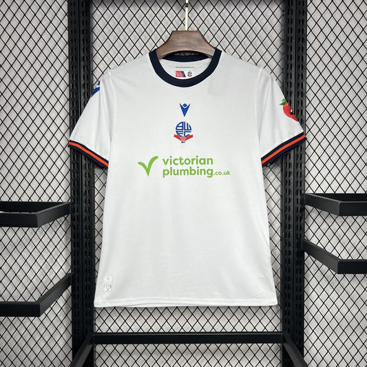 Camisa Bolton Wanderers I 24/25 Torcedor (Sob encomenda)