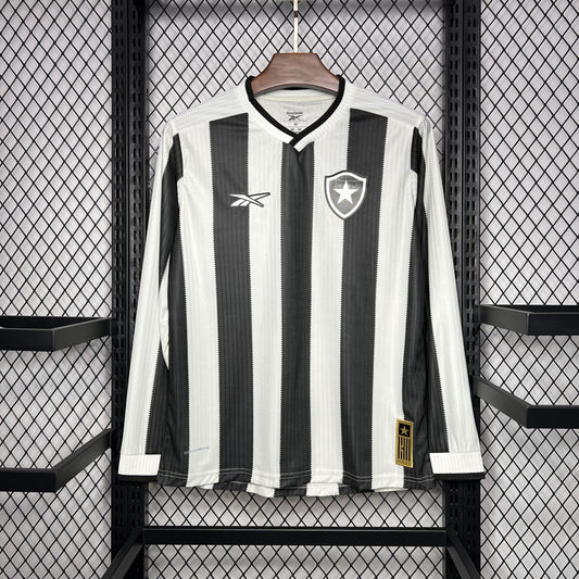 Camisa Botafogo I 24/25 Torcedor Manga Longa (Sob encomenda)