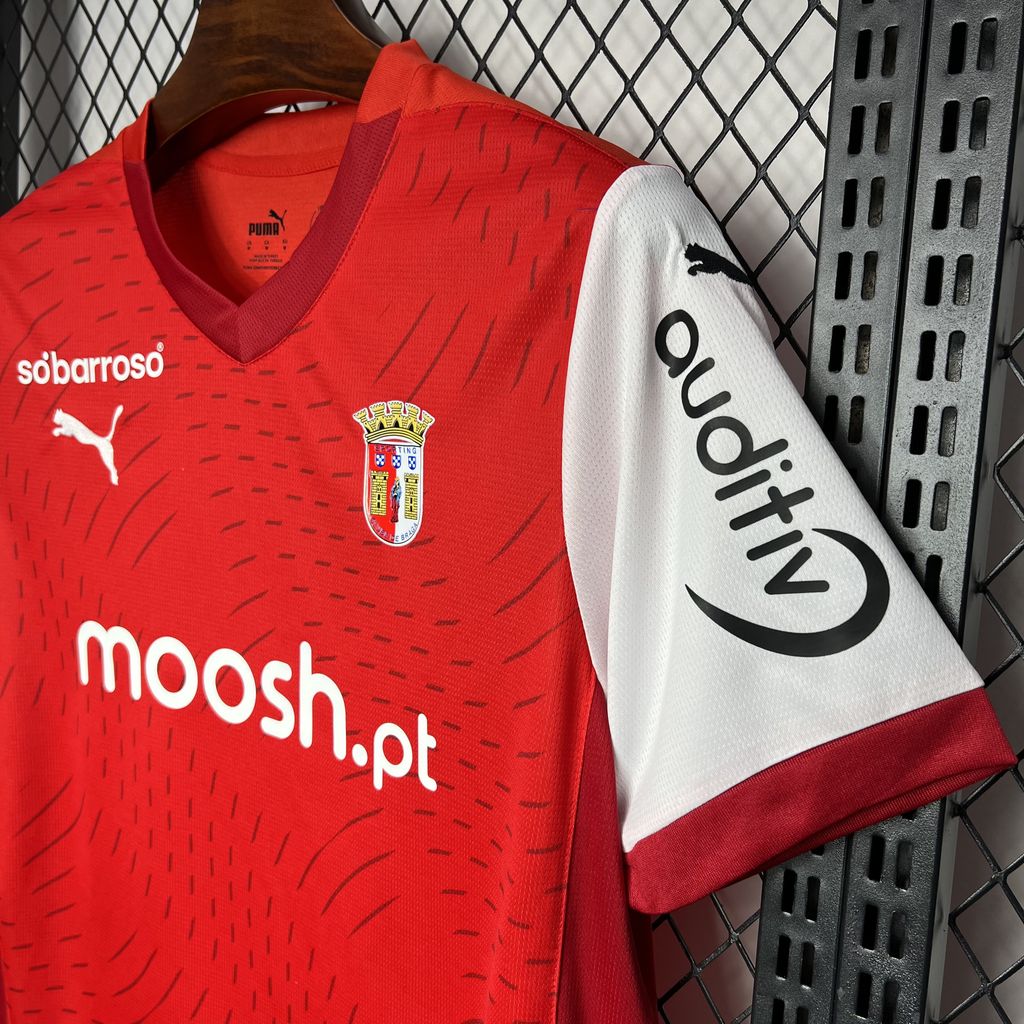 Camisa Braga I 24/25 Torcedor (Sob encomenda)