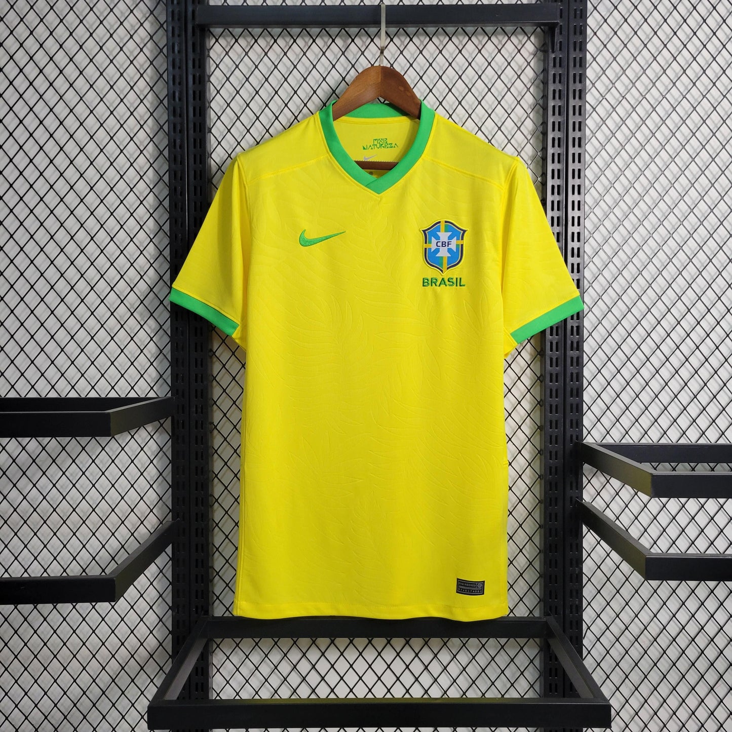 Camisa Brasil I "Mãe Natureza" 2023 Torcedor (Sob encomenda)