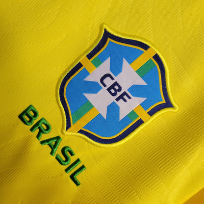 Camisa Brasil I "Mãe Natureza" 2023 Torcedor (Sob encomenda)