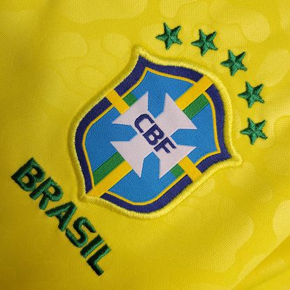 Camisa Brasil I 2022 Feminina (Sob encomenda)