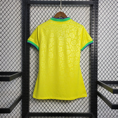 Camisa Brasil I 2022 Feminina (Sob encomenda)