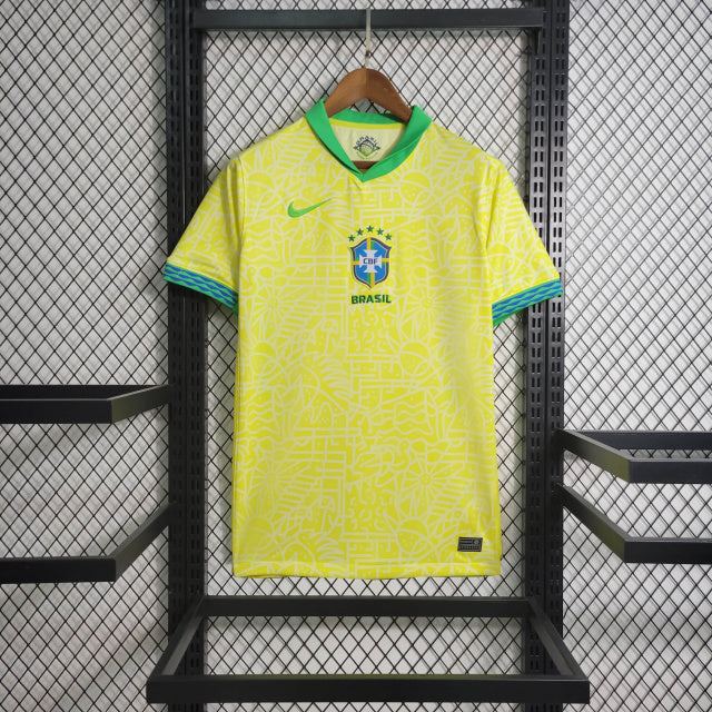 Camisa Brasil I 2024 Torcedor (Sob encomenda)