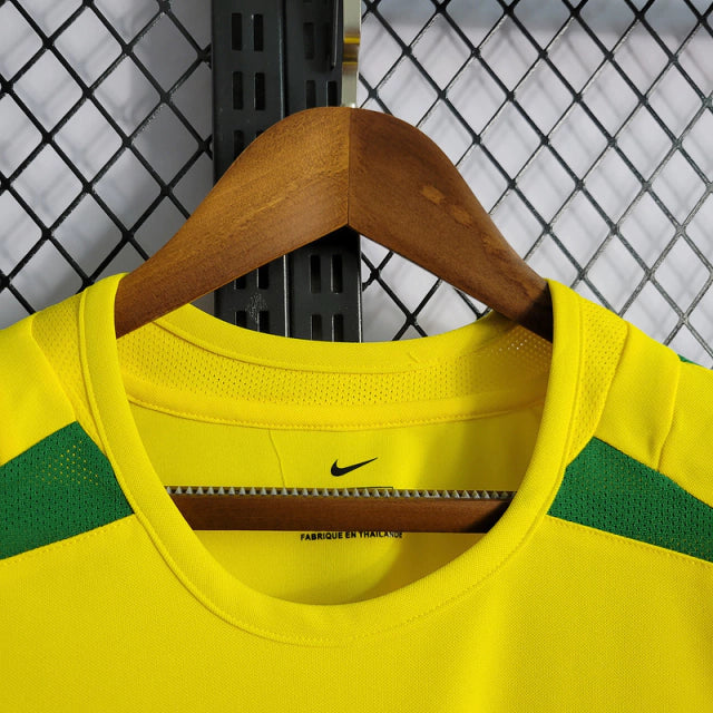 Camisa Brasil I 2002 Retrô (Sob encomenda)