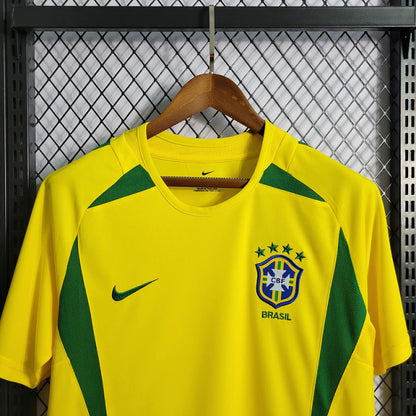 Camisa Brasil I 2002 Retrô (Sob encomenda)