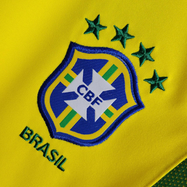 Camisa Brasil I 2002 Retrô (Sob encomenda)