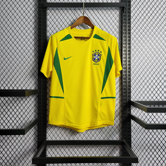 Camisa Brasil I 2002 Retrô (Sob encomenda)