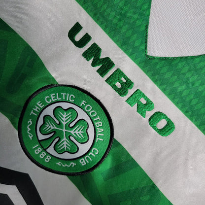 Camisa Celtic I 1998 Retrô (Sob encomenda)