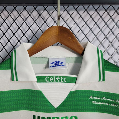 Camisa Celtic I 1998 Retrô (Sob encomenda)